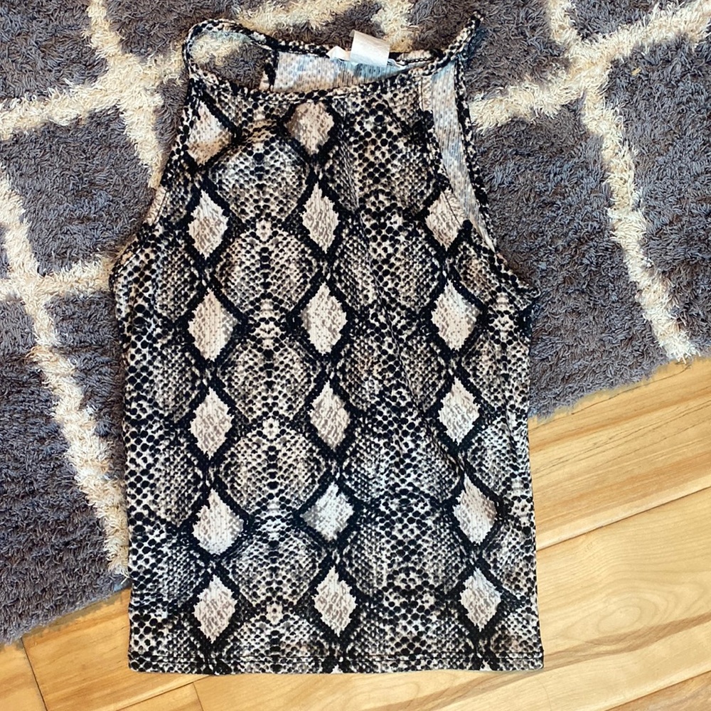 3/$8 Snake Skin Tank